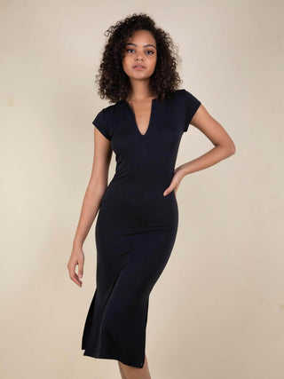 Daydream Fitted Long Dress - Rawbought