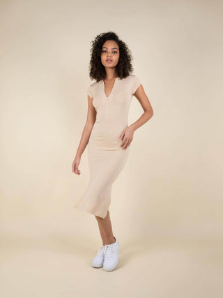 Daydream Fitted Long Dress - Rawbought