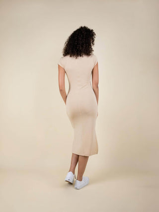 Daydream Fitted Long Dress - Rawbought