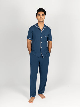 Men's Je Dors Short Sleeve Pyjamas Top - Rawbought Pajamas for Men