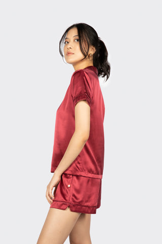 Alba Washable Silk Pyjama Top