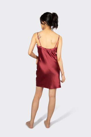 Alba Washable Silk Slip Dress - Rawbought