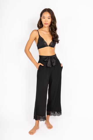 Carezza Lace Belted Pant - Rawbought