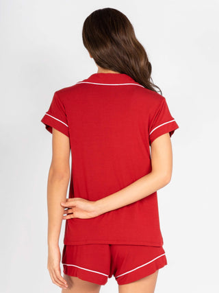 Je Dors Short Sleeve Pyjamas Top - Rawbought