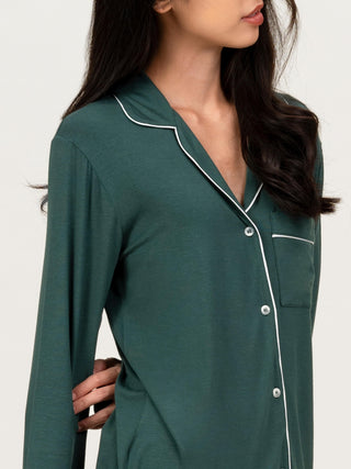 Je Dors Long Sleeve Pyjamas Top - Rawbought