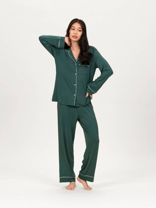 Je Dors Long Sleeve Pyjamas Top - Rawbought