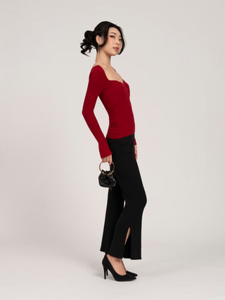 Lumiere Ribbed Bustier Top - Rawbought