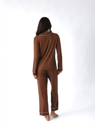 Je Dors Long Sleeve Pyjamas Top - Rawbought