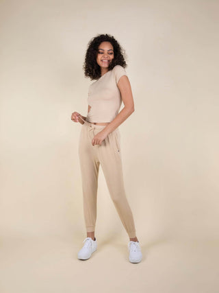 Daydream Ribbed Joggers - Rawbought