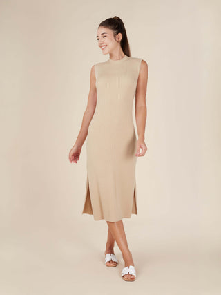 Reis Knitted Midi Dress