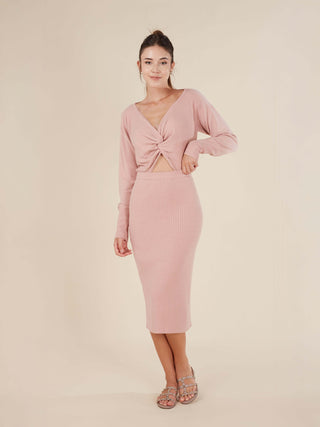 Reis Knitted Midi Skirt