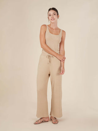 Reis Knitted Wide Leg Pants