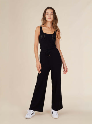 Reis Pointelle Knit Square Neck Tank Top - Rawbought