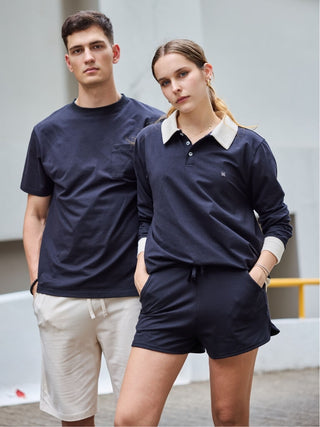The Unisex City Polo Sweatshirt - Rawbought