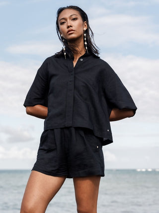 Terra Linen Lounge Shorts