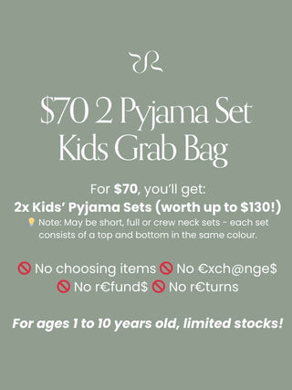 $70 Kids Sleepwear Grab Bag