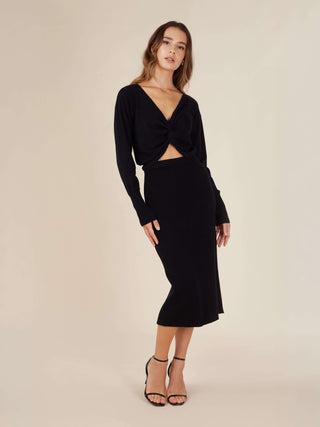 Reis Knitted Midi Skirt - Rawbought