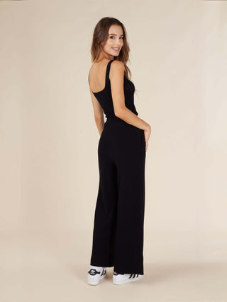 Reis Pointelle Knit Square Neck Tank Top - Rawbought