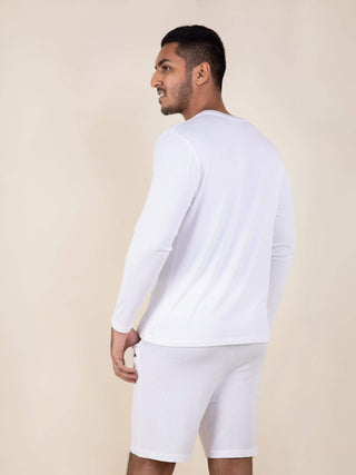 Men's Daydream Ribbed Henley Top - Rawbought