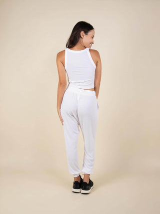 Daydream Ribbed Crop Tank Top - Rawbought