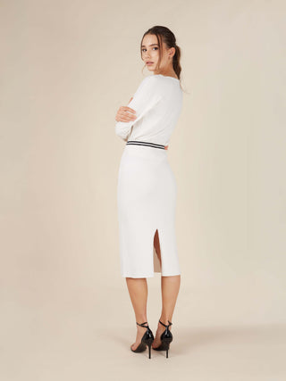 Reis Knitted Midi Skirt - Rawbought