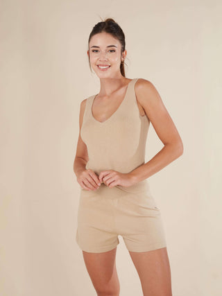 Reis Knitted V Waist Shorts