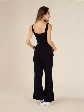 Reis Pointelle Knit Square Neck Tank Top - Rawbought