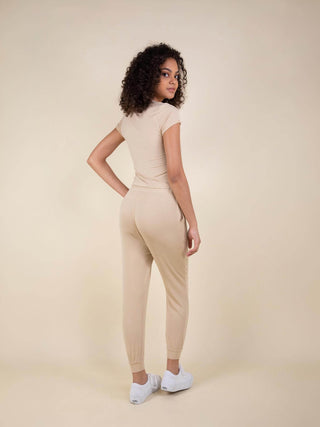 Daydream Ribbed Joggers - Rawbought