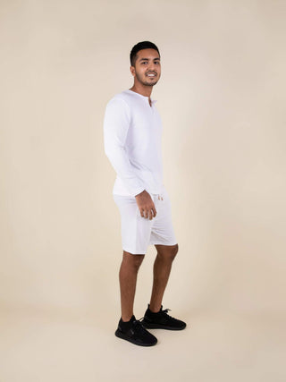 Men's Daydream Ribbed Henley Top - Rawbought