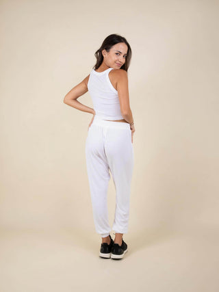 Daydream Ribbed Crop Tank Top - Rawbought