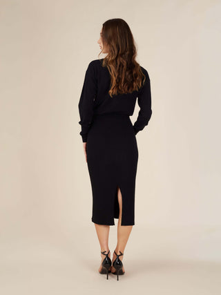Reis Knitted Midi Skirt - Rawbought