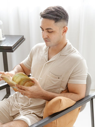 Men's Je Dors Short Sleeve Pyjamas Top