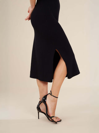 Reis Knitted Midi Dress - Rawbought