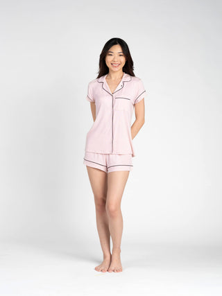 Je Dors Short Sleeve Pyjamas Top