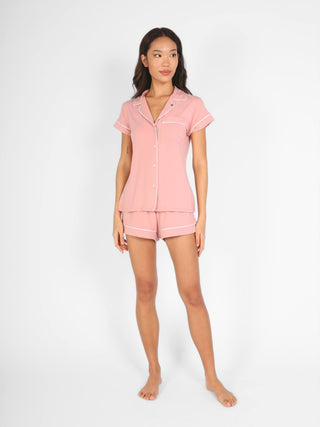 Je Dors Short Sleeve Pyjamas Top