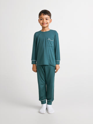 Kid's Je Dors Crew Neck Lounge Set