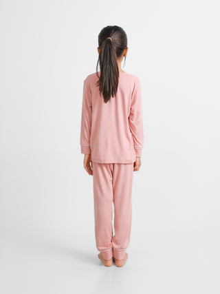 Kid's Je Dors Crew Neck Lounge Set
