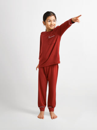 Kid's Je Dors Crew Neck Lounge Set