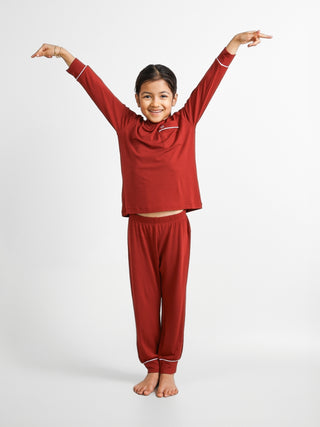Kid's Je Dors Crew Neck Lounge Set