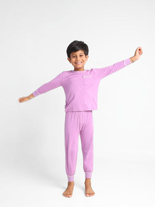 Kid's Je Dors Crew Neck Lounge Set