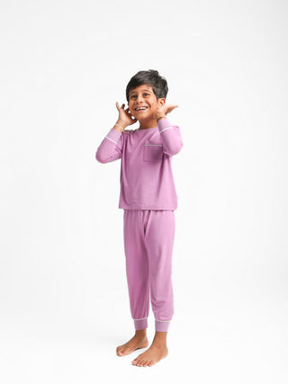 Kid's Je Dors Crew Neck Lounge Set