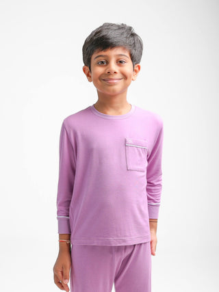 Kid's Je Dors Crew Neck Lounge Set