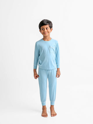 Kid's Je Dors Crew Neck Lounge Set