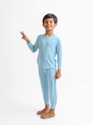 Kid's Je Dors Crew Neck Lounge Set