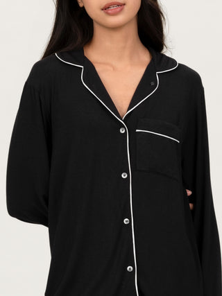 Je Dors Long Sleeve Pyjamas Top