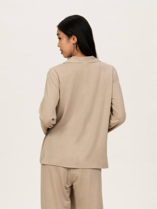 Je Dors Long Sleeve Pyjamas Top