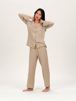 Je Dors Long Sleeve Pyjamas Top