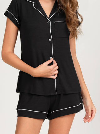 Je Dors Short Sleeve Pyjamas Top