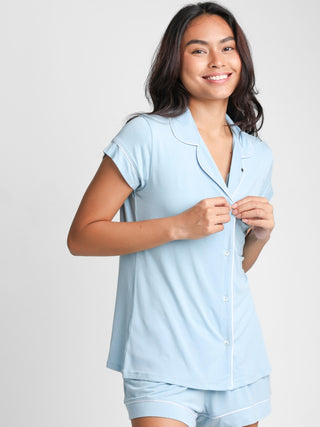 Je Dors Short Sleeve Pyjamas Top