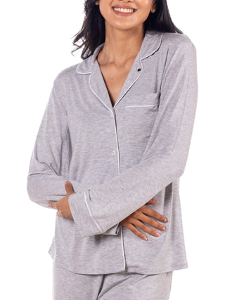 Je Dors Long Sleeve Pyjamas Top